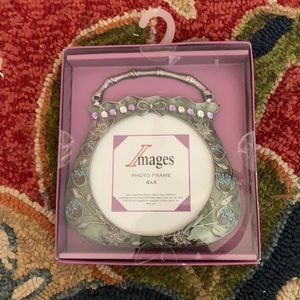 Imaged Purse Shape Picture Frame